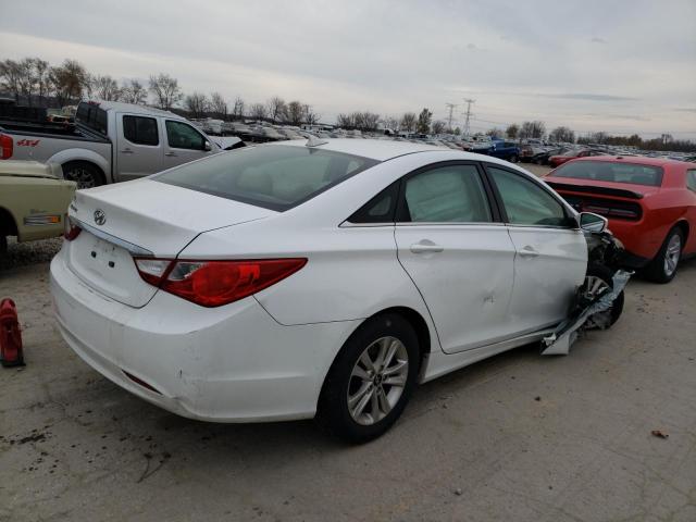 5NPEB4AC1CH501440 - 2012 HYUNDAI SONATA GLS WHITE photo 3