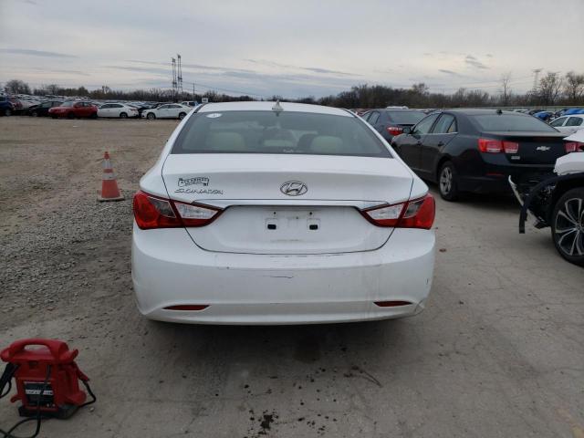 5NPEB4AC1CH501440 - 2012 HYUNDAI SONATA GLS WHITE photo 6