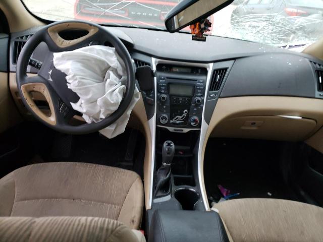 5NPEB4AC1CH501440 - 2012 HYUNDAI SONATA GLS WHITE photo 8