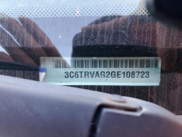 3C6TRVAG2GE108723 - 2016 RAM PROMASTER 1500 STANDARD WHITE photo 13