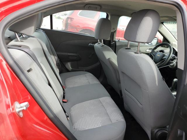 1G1JA5SH2C4122799 - 2012 CHEVROLET SONIC LS წითელი ფოტო 10