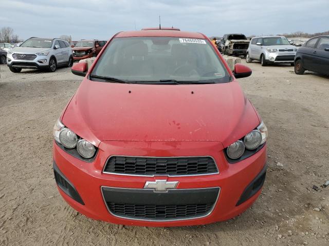 1G1JA5SH2C4122799 - 2012 CHEVROLET SONIC LS წითელი ფოტო 5