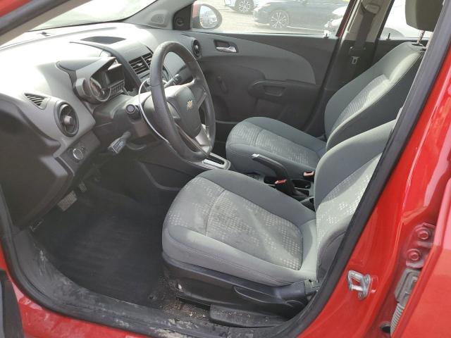 1G1JA5SH2C4122799 - 2012 CHEVROLET SONIC LS წითელი ფოტო 7