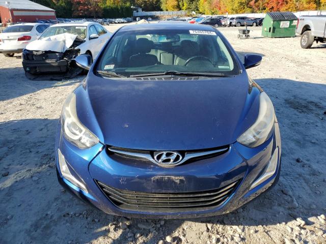 5NPDH4AE6GH672895 - 2016 HYUNDAI ELANTRA SE BLUE photo 5