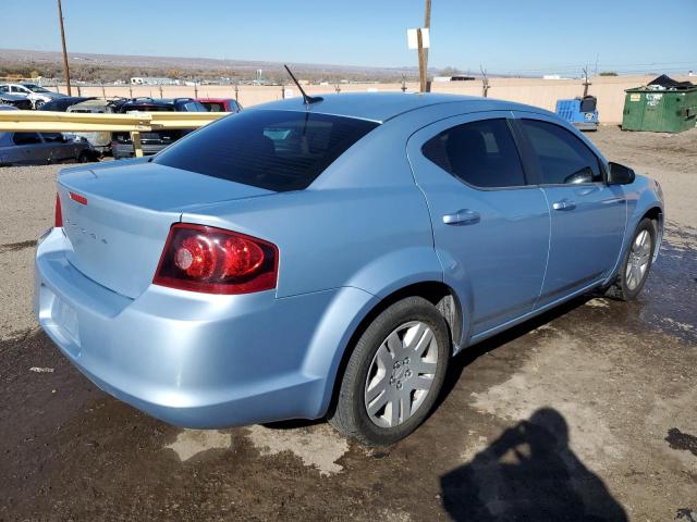 1C3CDZAB3DN630727 - 2013 DODGE AVENGER SE BLUE photo 3