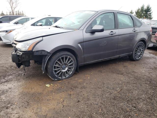 1FAHP3GN6BW114284 - 2011 FORD FOCUS SES GRAY photo 1