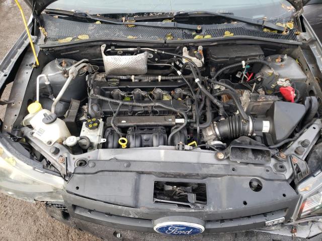 1FAHP3GN6BW114284 - 2011 FORD FOCUS SES GRAY photo 11