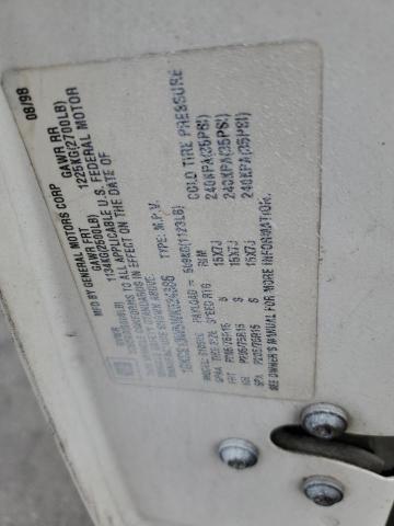 1GKCS13W5WK524386 - 1998 GMC JIMMY 白色 照片 12