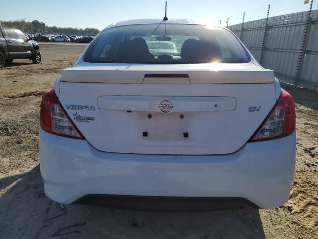 3N1CN7AP8KL841320 - 2019 NISSAN VERSA S WHITE photo 6