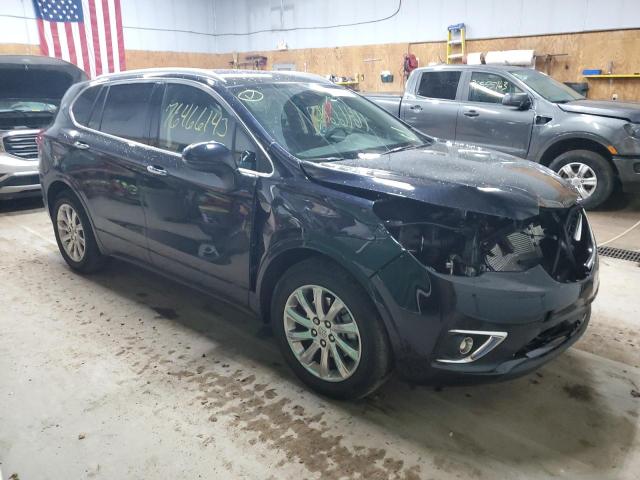 LRBFXCSA1LD197463 - 2020 BUICK ENVISION ESSENCE BLACK photo 4