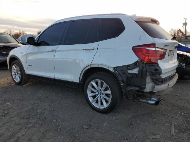 5UXWX9C54D0A23788 - 2013 BMW X3 XDRIVE28I WHITE photo 2