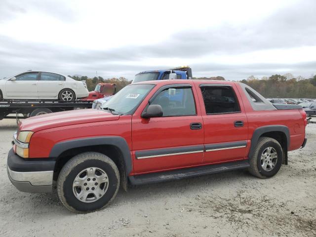 3GNEC12TX4G114767 - 2004 CHEVROLET AVALANCHE C1500 RED photo 1