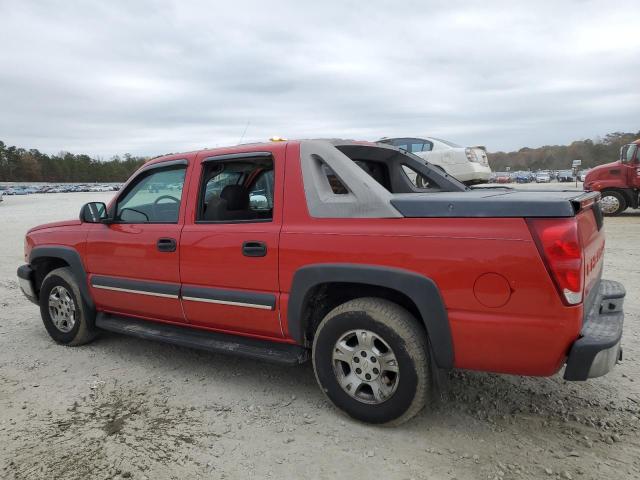 3GNEC12TX4G114767 - 2004 CHEVROLET AVALANCHE C1500 RED photo 2