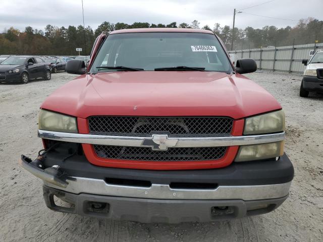 3GNEC12TX4G114767 - 2004 CHEVROLET AVALANCHE C1500 RED photo 5