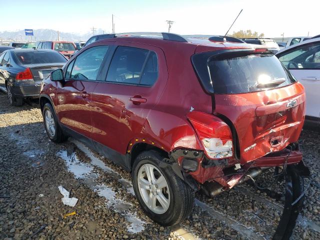 KL7CJPSB4MB318728 - 2021 CHEVROLET TRAX 1LT RED photo 2