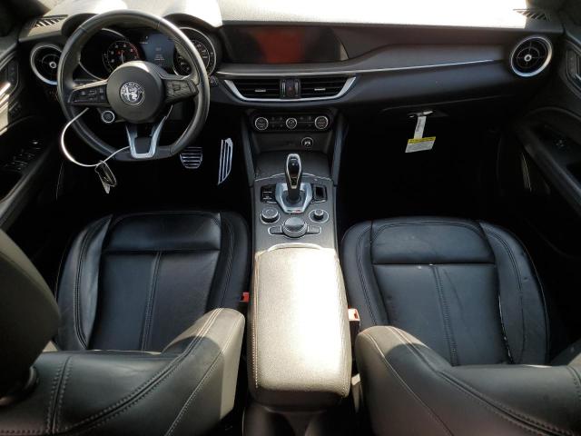 ZASPAKBN7N7D29512 - 2022 ALFA ROMEO STELVIO TI GRAY photo 8