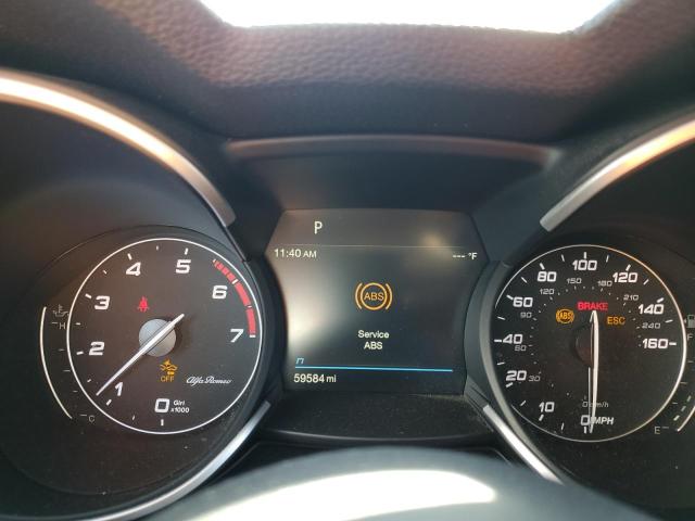 ZASPAKBN7N7D29512 - 2022 ALFA ROMEO STELVIO TI GRAY photo 9