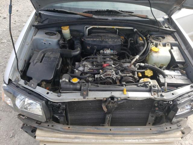 JF1SG65683G731121 - 2003 SUBARU FORESTER 2.5XS Серебристый фото 12