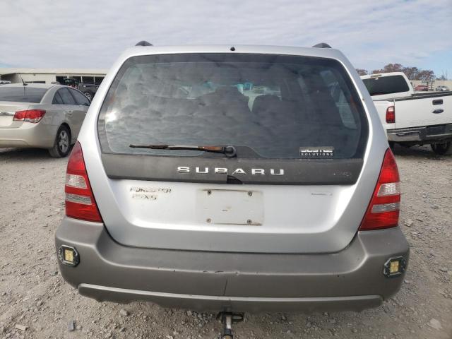 JF1SG65683G731121 - 2003 SUBARU FORESTER 2.5XS Серебристый фото 6