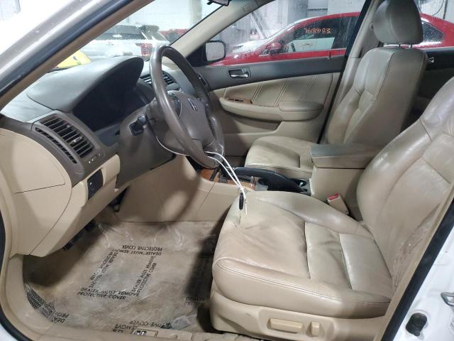 1HGCM56844A127699 - 2004 HONDA ACCORD EX WHITE photo 7