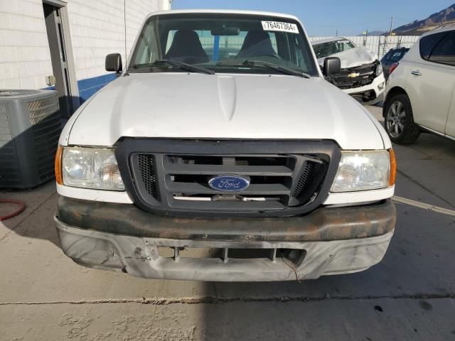 1FTYR10D75PA54802 - 2005 FORD RANGER WHITE photo 5