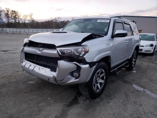 JTEBU5JR7J5567202 - 2018 TOYOTA 4RUNNER SR5/SR5 PREMIUM ვერცხლისფერი ფოტო 1
