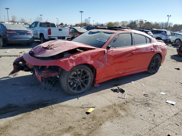 2C3CDXGJ6LH216142 - 2020 DODGE CHARGER SCAT PACK RED photo 1