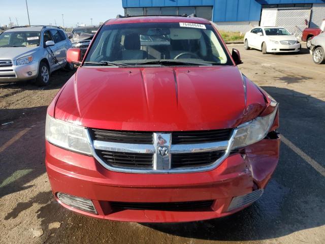 3D4GG57V29T594571 - 2009 DODGE JOURNEY SXT RED photo 5