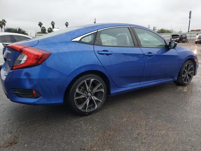 2HGFC2F86MH506168 - 2021 HONDA CIVIC SPORT 蓝色 照片 3