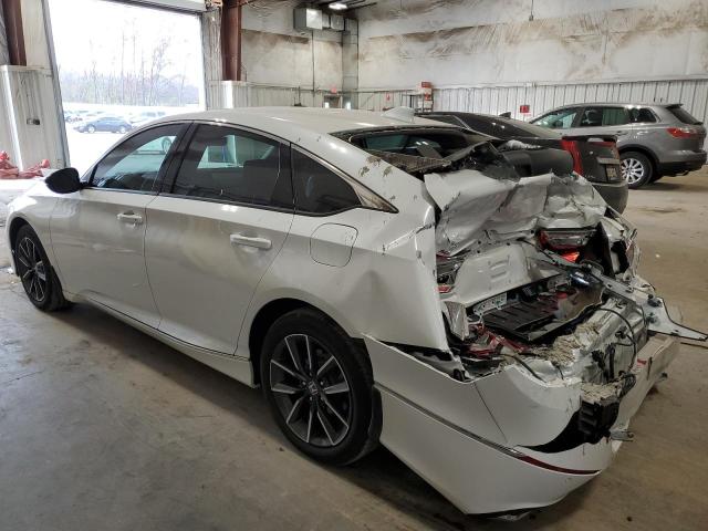 1HGCV1F56NA061153 - 2022 HONDA ACCORD EXL WHITE photo 2