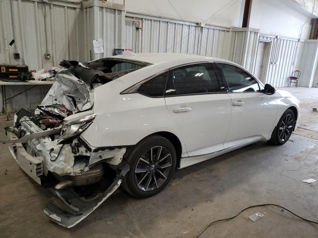 1HGCV1F56NA061153 - 2022 HONDA ACCORD EXL WHITE photo 3