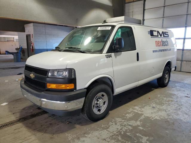 1GCWGAFP8N1185139 - 2022 CHEVROLET EXPRESS G2 WHITE photo 1