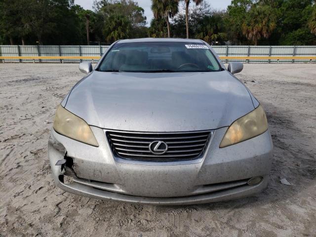 JTHBJ46G582213073 - 2008 LEXUS ES 350 SILVER photo 5