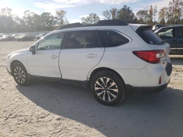 4S4BSBNC4F3326923 - 2015 SUBARU OUTBACK 2.5I LIMITED WHITE photo 2