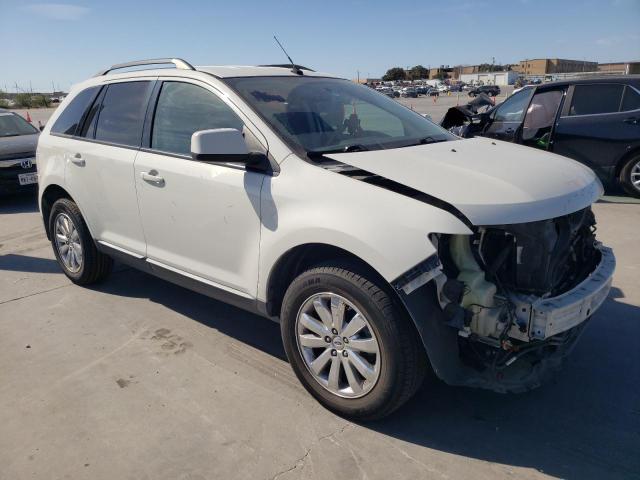 2FMDK3JC8ABB45434 - 2010 FORD EDGE SEL WHITE photo 4