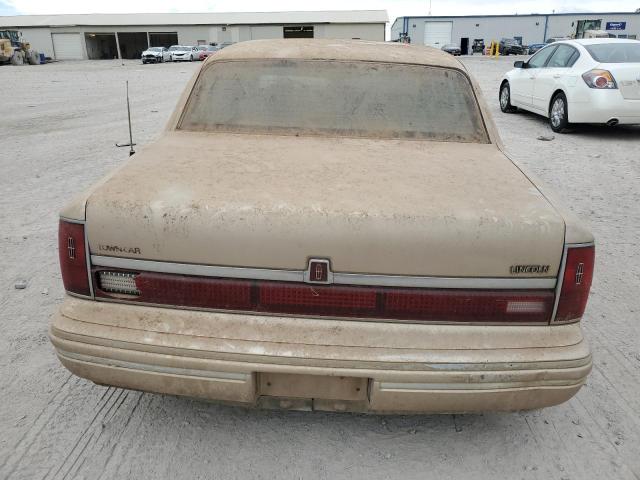 1LNLM82W1PY719427 - 1993 LINCOLN TOWN CAR SIGNATURE BEIGE photo 6