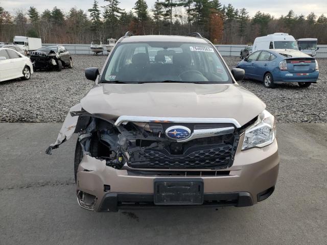 JF2SJABC5FH522895 - 2015 SUBARU FORESTER 2.5I BROWN photo 5