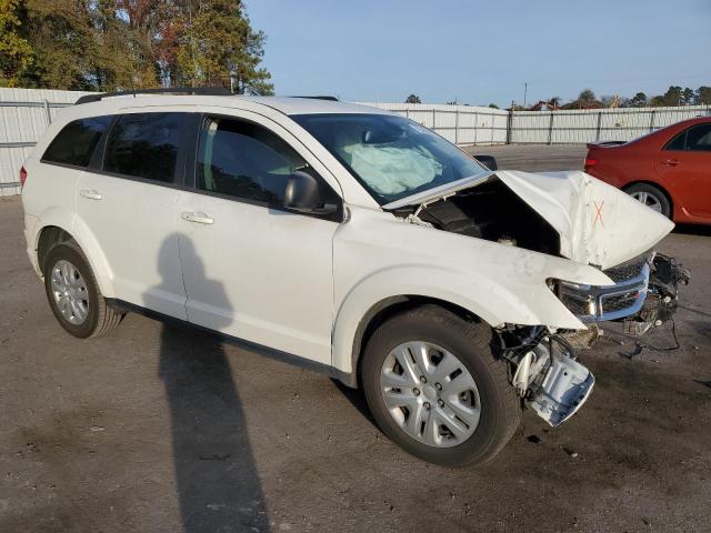 3C4PDCAB7LT261086 - 2020 DODGE JOURNEY SE WHITE photo 4