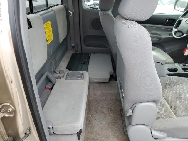 5TETX22N95Z091404 - 2005 TOYOTA TACOMA ACCESS CAB ბეჟი ფოტო 10