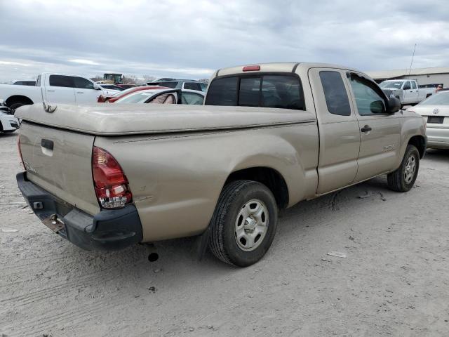 5TETX22N95Z091404 - 2005 TOYOTA TACOMA ACCESS CAB ბეჟი ფოტო 3