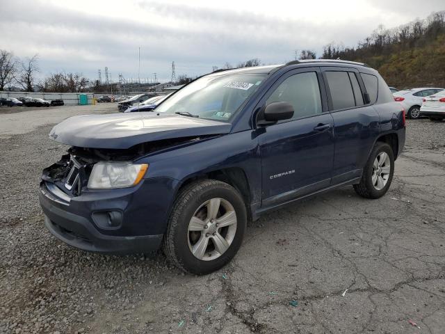 1C4NJDEB3CD616549 - 2012 JEEP COMPASS LATITUDE BLUE photo 1