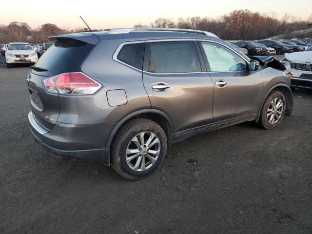 KNMAT2MV5FP515637 - 2015 NISSAN ROGUE S GRAY photo 3