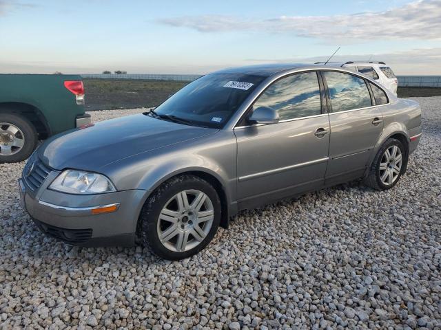 WVWRU63B85E057391 - 2005 VOLKSWAGEN PASSAT GLX GRAY photo 1