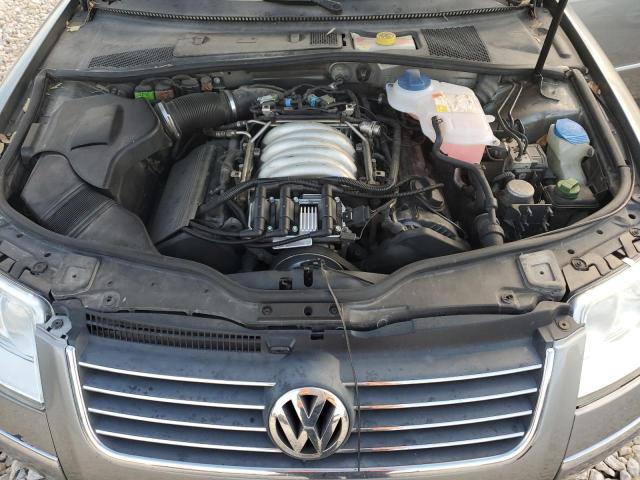 WVWRU63B85E057391 - 2005 VOLKSWAGEN PASSAT GLX GRAY photo 11