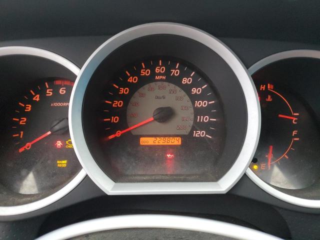 3TMJU62N86M019583 - 2006 TOYOTA TACOMA DOUBLE CAB PRERUNNER SILVER photo 9