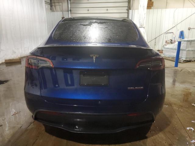 7SAYGDEF2PF705917 - 2023 TESLA MODEL Y BLUE photo 6