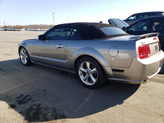 1ZVHT85H685177350 - 2008 FORD MUSTANG GT GRAY photo 2