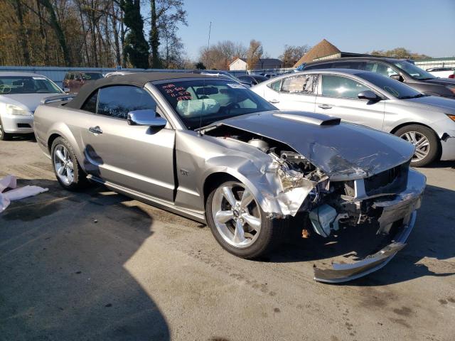 1ZVHT85H685177350 - 2008 FORD MUSTANG GT GRAY photo 4