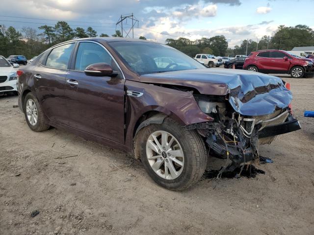 5XXGT4L39HG163825 - 2017 KIA OPTIMA LX BURGUNDY photo 4