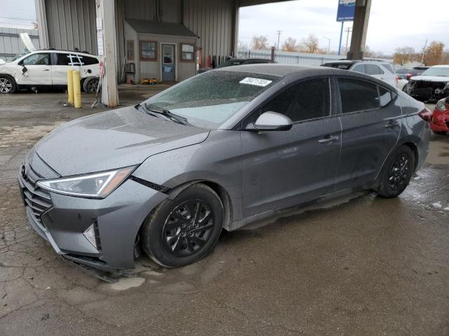 5NPD74LF9KH486043 - 2019 HYUNDAI ELANTRA SE GRAY photo 1